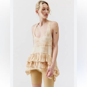 NWOT Urban Outfitters Kimchi Blue Lea Racerback Tunic Tank Top